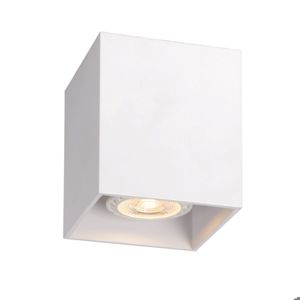 Faretto led da soffitto cucina gu10 cubo bianco quadrato