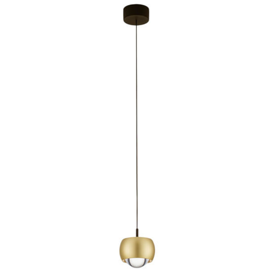 Lampada oro a sospensione sfera design moderna per cucina