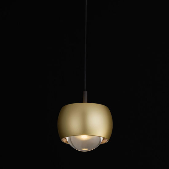 Lampada oro a sospensione sfera design moderna per cucina