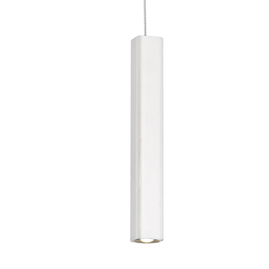 Lampada a sospensione bianca per isola cucina led 6w 2700k fp