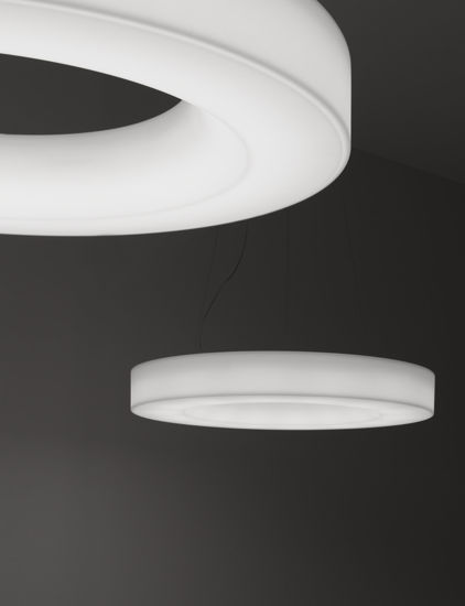 Saturn stilnovo lampadario led 33w 3000k dimmerabile per salone