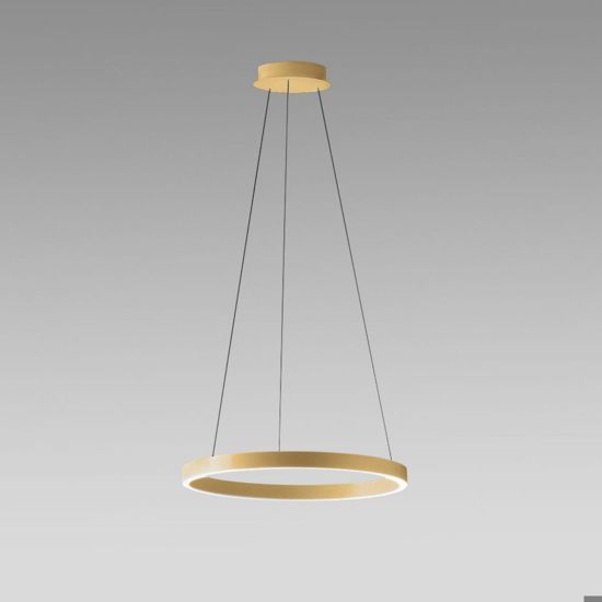 Lampadario criseide s p oro gea luce moderno led 60w 3000k