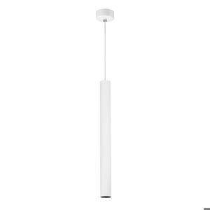 Lampada per penisola a sospensione baton linea light bianco e nero 2.5w 4000k