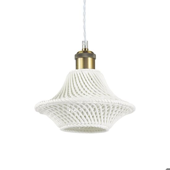 Lugano sp1 d21 ideal lux lampadario di ceramica per cucina rustica