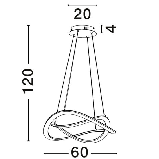 Lampadario dischi oro a sospensione per soggiorno moderno