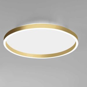 Gea luce aela p-m oro plafoniera design led 60w 3000k 4000k