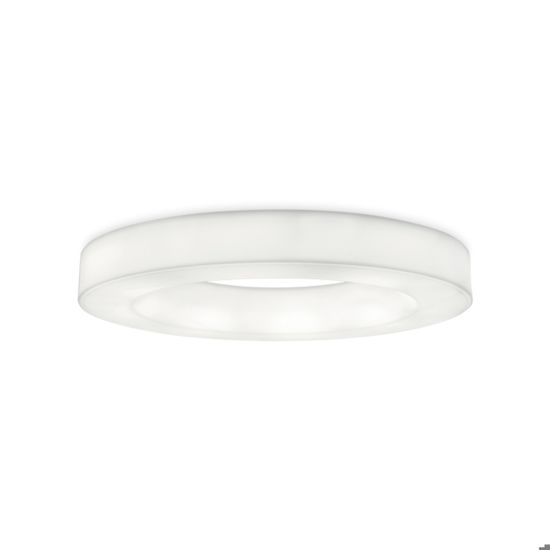 Plafoniera led per soggiorno 4000k dimmerabile saturn stilnovo