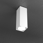 Faretto led da soffitto squadrato gx53 parallelepipedo bianco top light