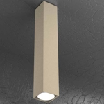 Faretto led da soffitto metallo sabbia toplight plate