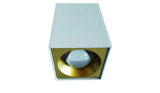 Faretto soffitto led linea light bianco oro baton 7.5w 4000k