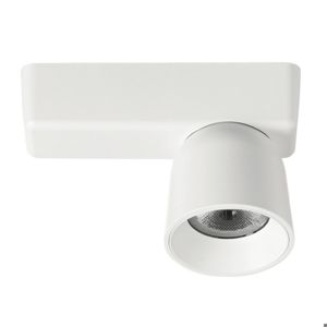 Minion linea light faretto led 7w 3000k bianco orientabile da soffitto