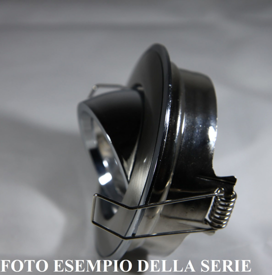 Faretto da incasso tondo per cartongesso oro gea luce ariel orientabile