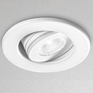 Gea luce elara faretto led da incasso bianco 3w 4000k rotondo