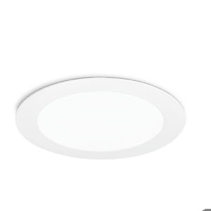 Faretto da incasso 6w 4000k rotondo pvc bianco maia r gea luce