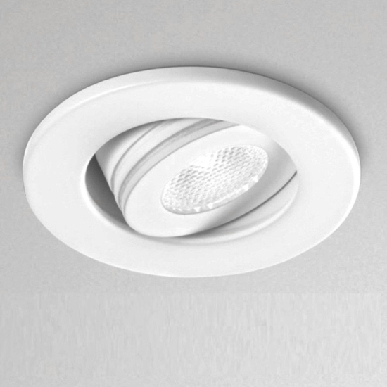 Faretto da incasso  gea luce bianco rotondo orientabile 3w 3000k