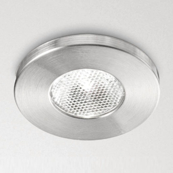 Faretto da incasso rotondo 3w 4000k nickel gea luce glam