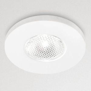 Gea luce glam faretto led da incasso 3w 4000k rotondo bianco