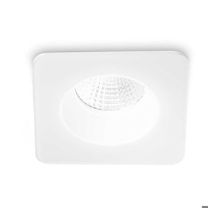 Room-65 fi square faretto led incasso quadrato 8w 3000k bianco 220-240v ideal lux