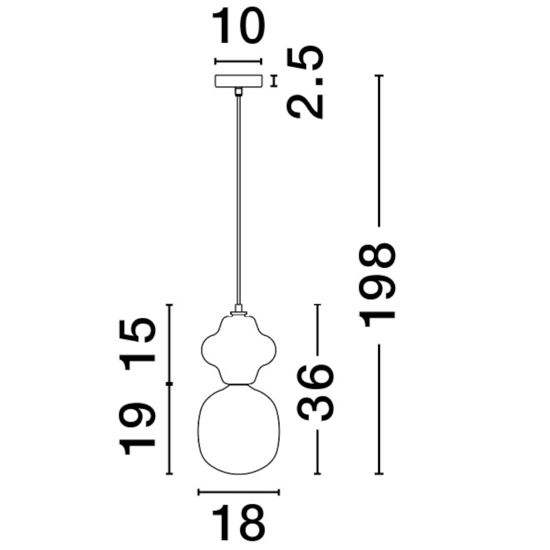 Lampada a sospensione ceramica arancione design moderna per cucina