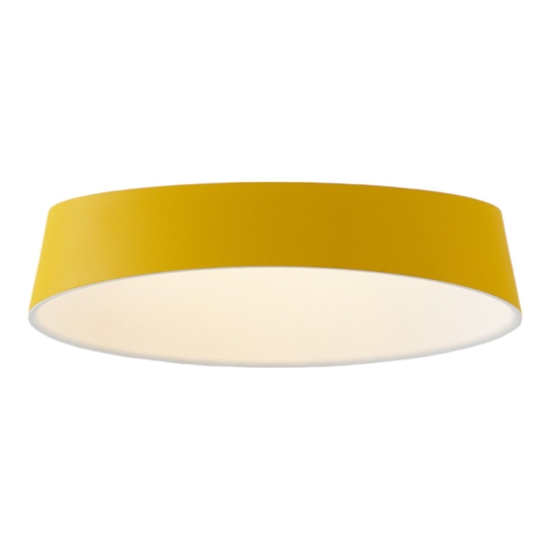 Stilnovo oxygen applique led giallo 3000k dimmerabile moderna