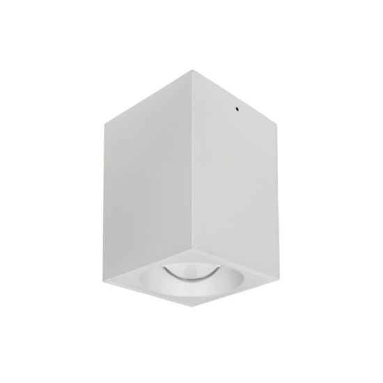 Faretto led linea light baton 7.5w 3000k cubo da soffitto bianco