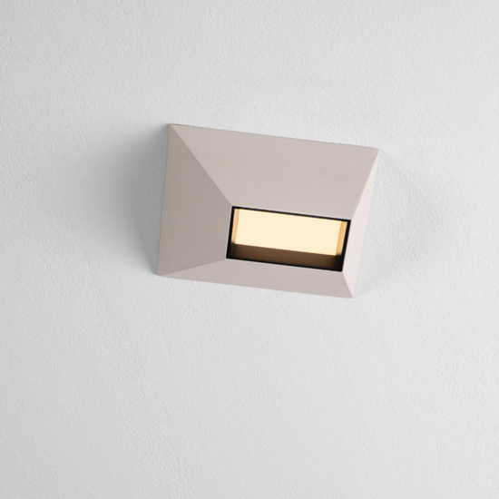 Plafoniera beige moderna led 3000k per ingresso corridoio