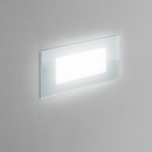 Segnapasso led vetronotte affralux bianco per interno esterno 6w 4000k