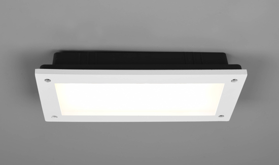 Segnapasso luce da esterno bianco led 9w 3000k ip44 fp