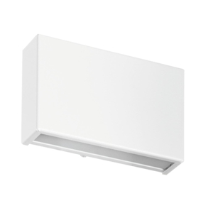 Linealight box applique led moderna rettangolare 6w 3000k bianca