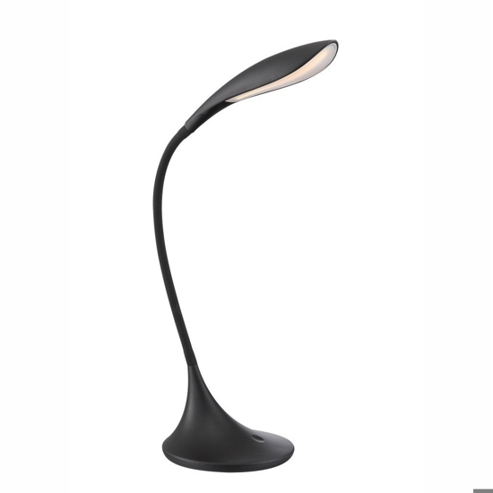 Lampada da scrivania per ufficio nera moderna led 3000k