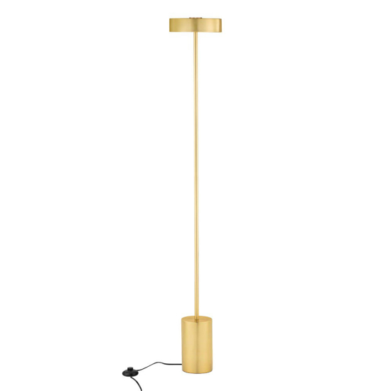 Piantana oro design minimale moderna led 17w 3000k