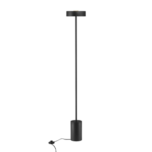 Piantana design minimale nera moderna led