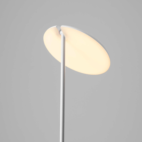 Lampada da terra led piantana bianca dimmerabile orientabile 3000k