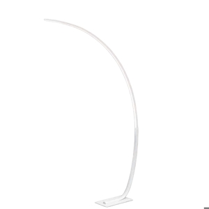 Piantana ad arco keep ondaluce bianca led 30w 3000k dimmerabile moderna