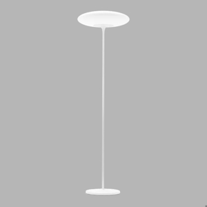 Piantana moderna led 19w 3000k bianca linea light squash