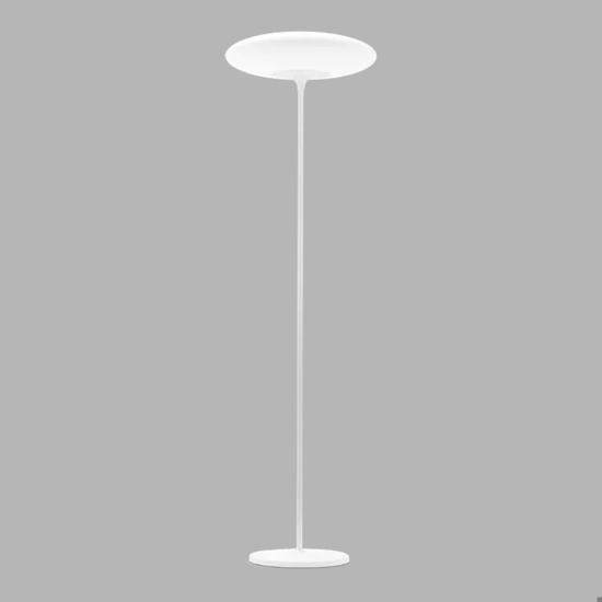 Piantana moderna led 19w 3000k bianca linea light squash