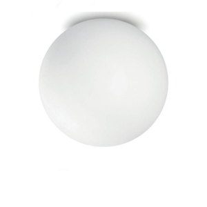 Grande plafoniera bagno 55cm sfera bianca linea light oh! ip65