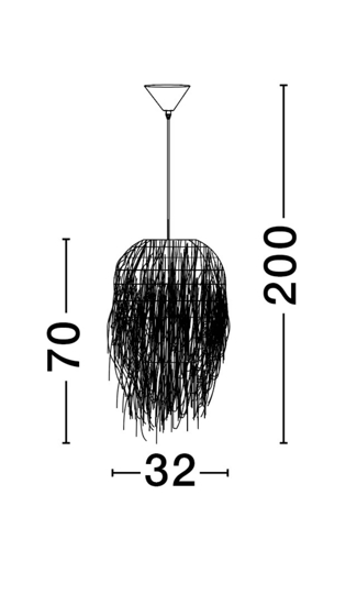 Lampada rustico a sospensione per soggiorno effetto legno