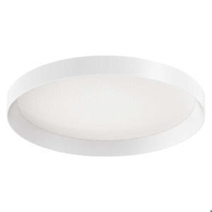 Ideal lux fly pl d35 plafoniera led 18w 3000k tonda bianca 35cm