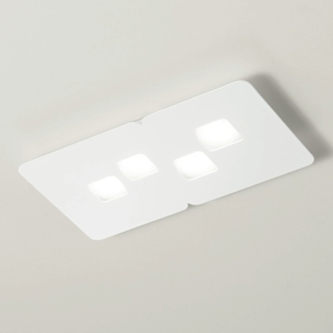 Plafoniera led 32w per cucina bilbao gea luce