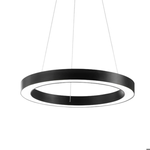 Oracle sp d50 ideal lux lampadario particolare rotondo nero led 3000k 28w