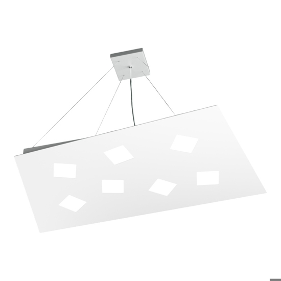 Top light note lampadario bianco per soggiorno moderno