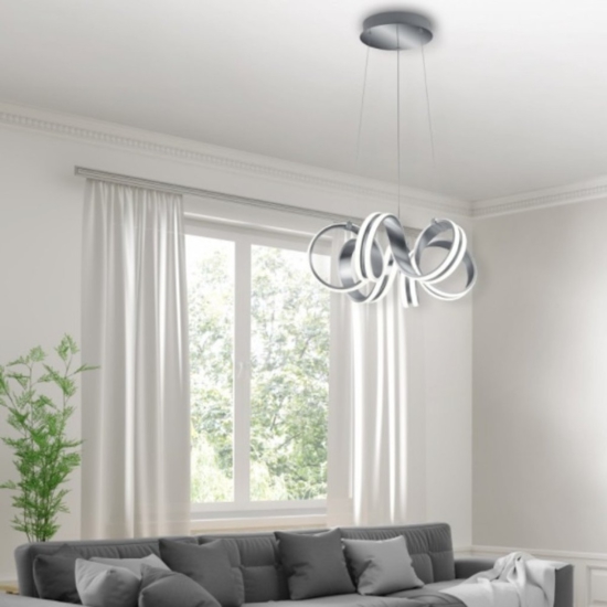 Lampadario camera da letto moderna led 38w 3000k dimmerabile