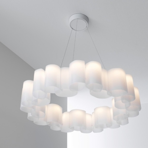 Stilnovo honey lampadari moderni per salotto led 2700k bianco