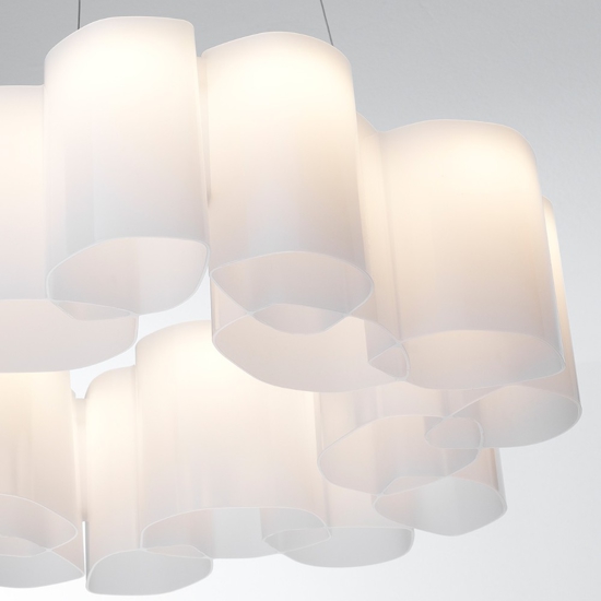 Stilnovo honey lampadari moderni per salotto led 2700k bianco