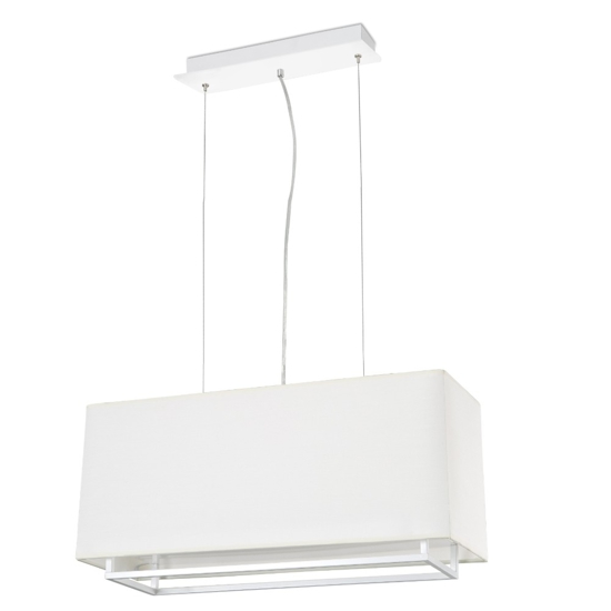 Lampadario particolare moderno in tessuto beige e27 led