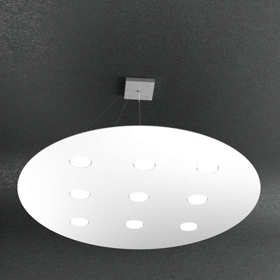 Toplight cloud lampadario bianco moderno per soggiorno