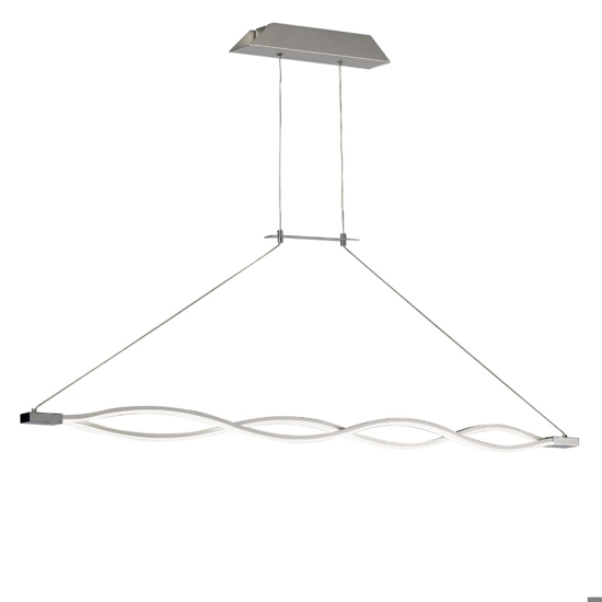 Lampadario moderno led 36w 3000k design per soggiorno