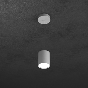 Top light shape lampada a sospensione per isola cucina led gx53 metallo grigio