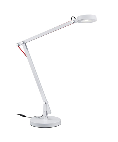 Lampada da scrivania moderna led 5w 3000k snodabile bianca